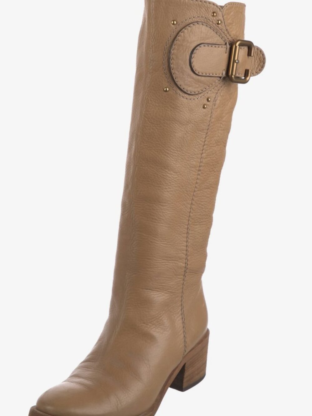 Chloé Leather Riding Boots - Picture 2 of 7